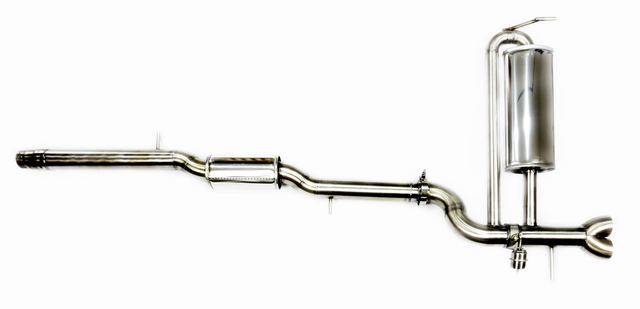 GOLF 4 2.8 V6 Sportauspuff Klappenabgasanlage 