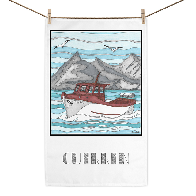 Cuilin - tea towel 