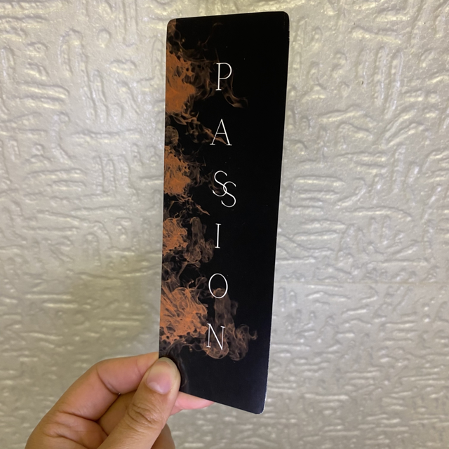 Marque-page&Note  Dark Romance - Passion