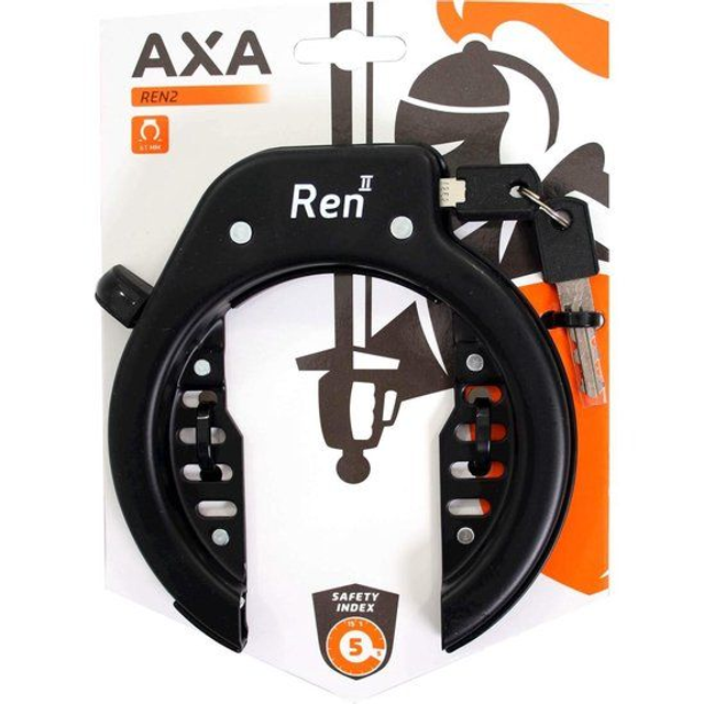 AXA Ren 2 Ringslot Zwart 