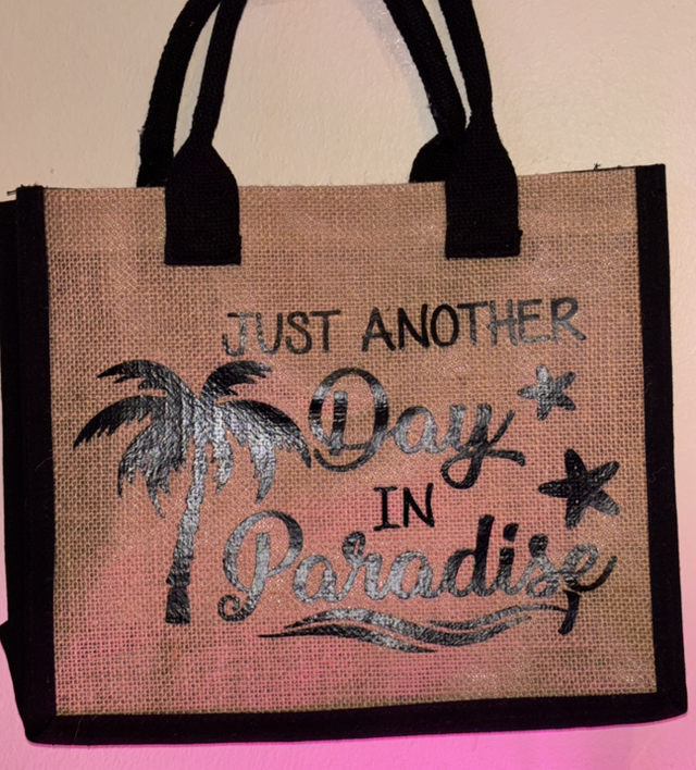 Sac de jute « Paradise »