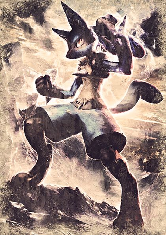 Lucario edizione limitata 10/10