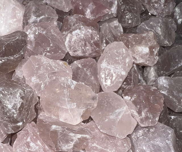 Raw rose Quartz 