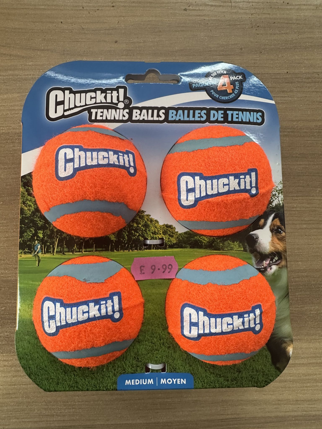 Chuck It - Tennis Balls (Pack of 4) 