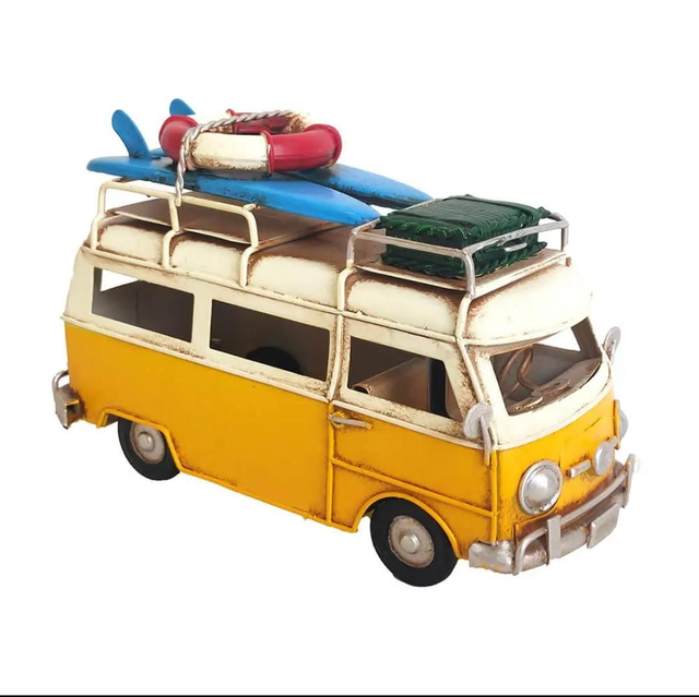 Yellow van Miniature size-10 Cm