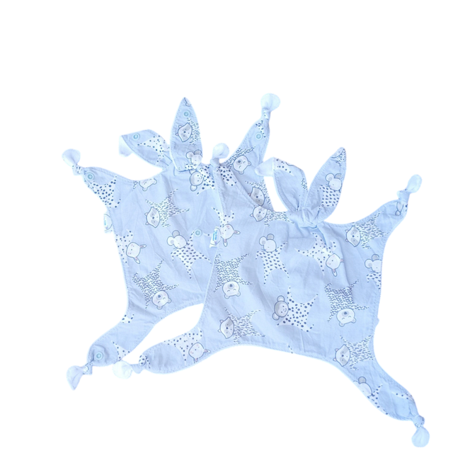 Doudou Siamois Double - 2 en 1 Identiques pour Bébé - Oursons