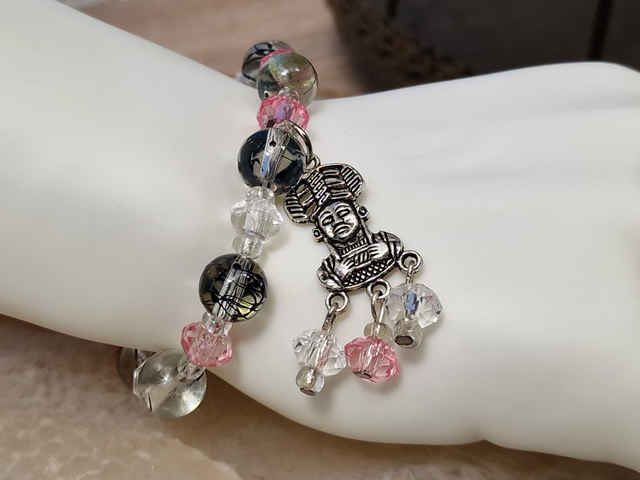Bracelet Maya Rose Transparent