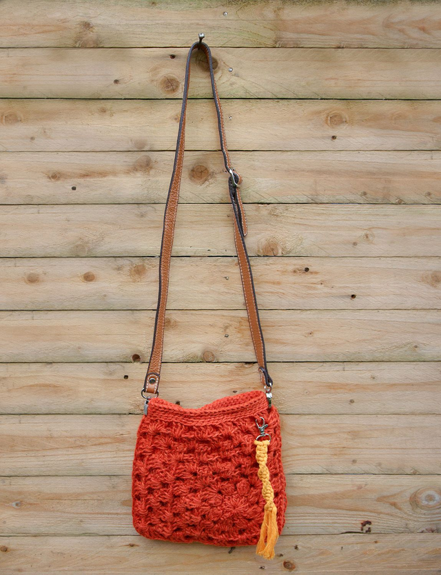 Sac à main, au crochet, réalisation artisanale créateur (handmade)