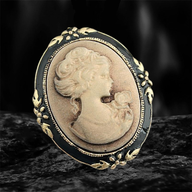 Broche Camée 
