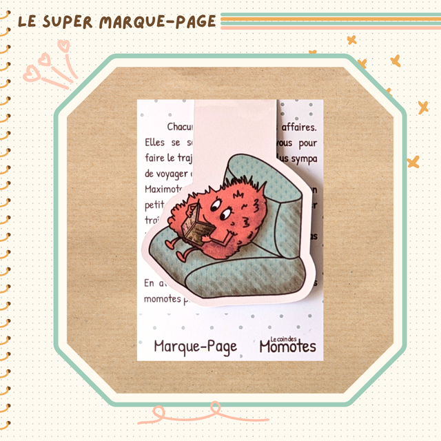 Le super marque-page momote lectrice