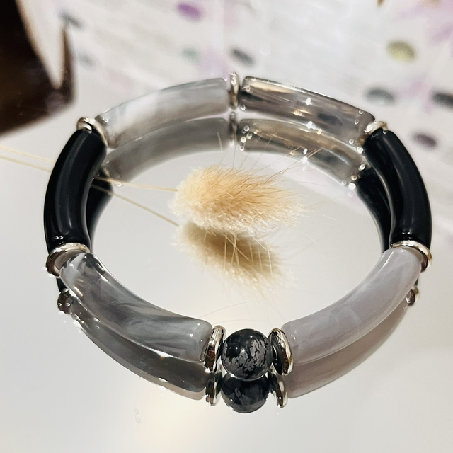 Obsidienne Flocon de Neige - Équilibrage Énergétique 