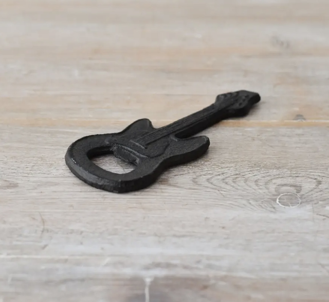 Guitar bottle opener 
