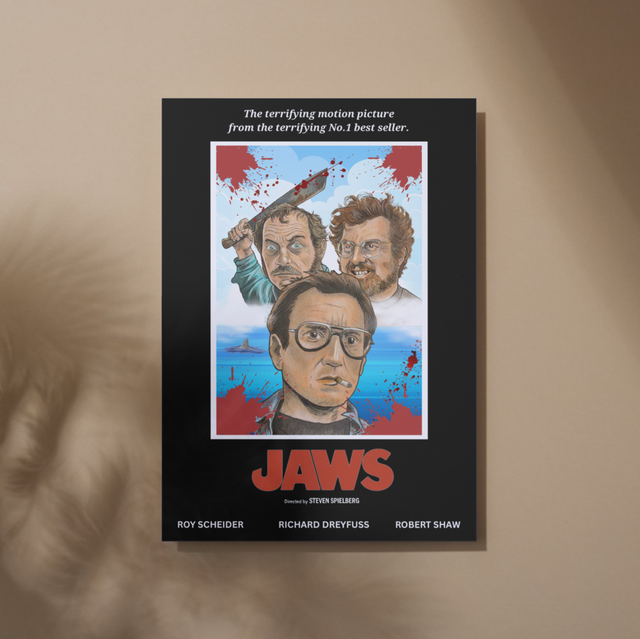 JAWS Movie Inspired Poster