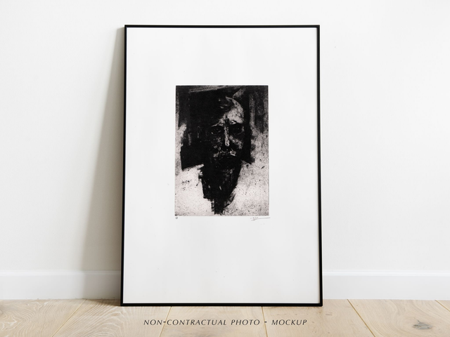 Fine art etching / Not framed / Portrait X