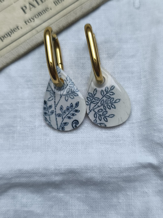 Boucles d'oreilles "petites branches"