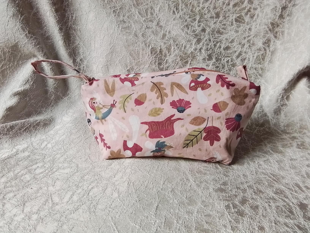 Pink Fairy Make Up Bag