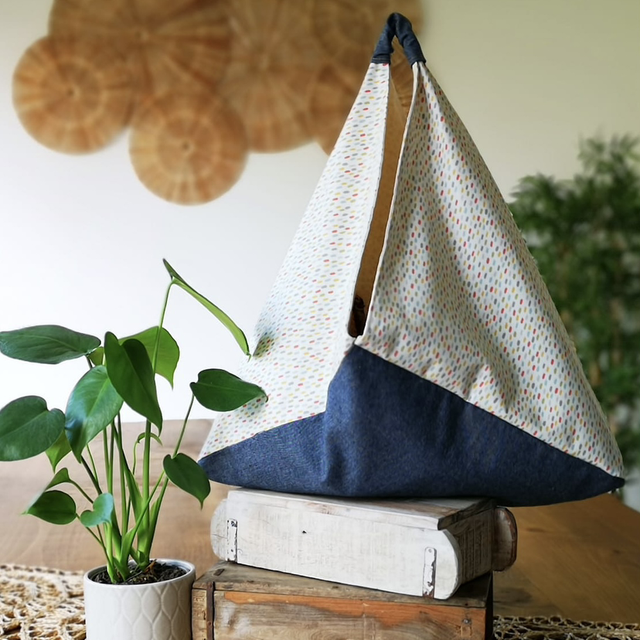 Market Bento Bag - Dash Denim