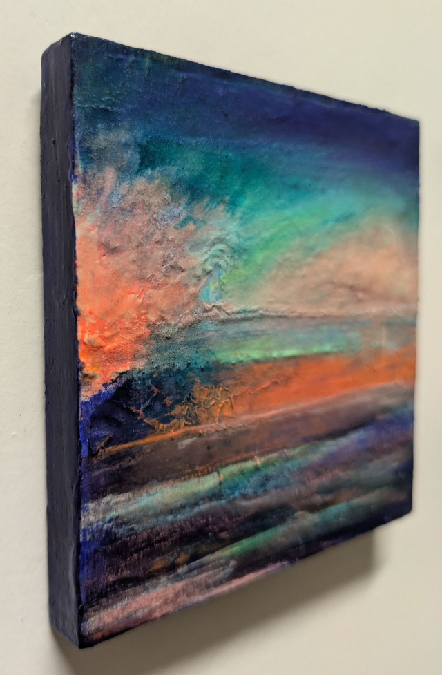 Orginal - selbstleuchtendes Minibild 10x10 cm