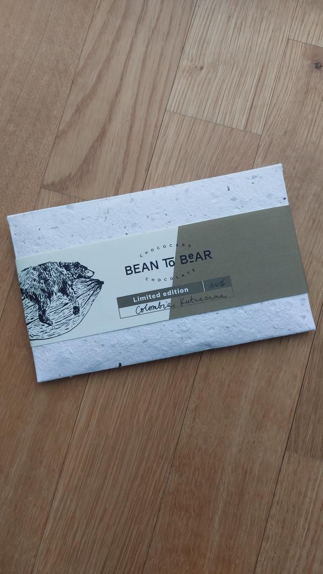 ChocoCard 100% Colombia, Kutunsama