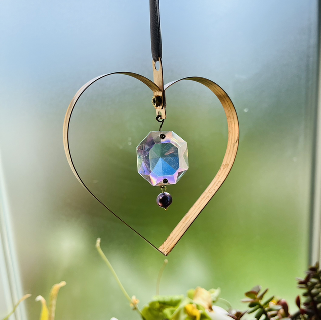 Medium Heart Copper Decoration