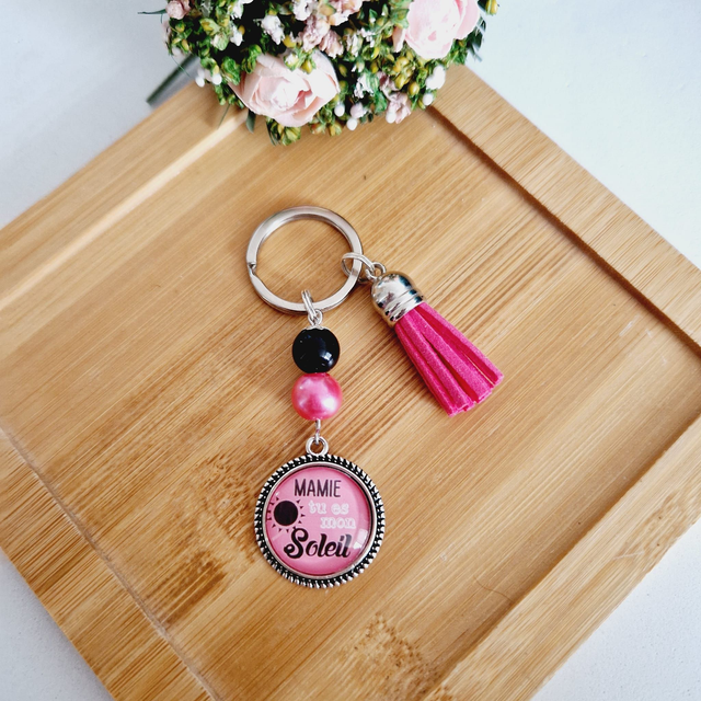 Porte clé mamie