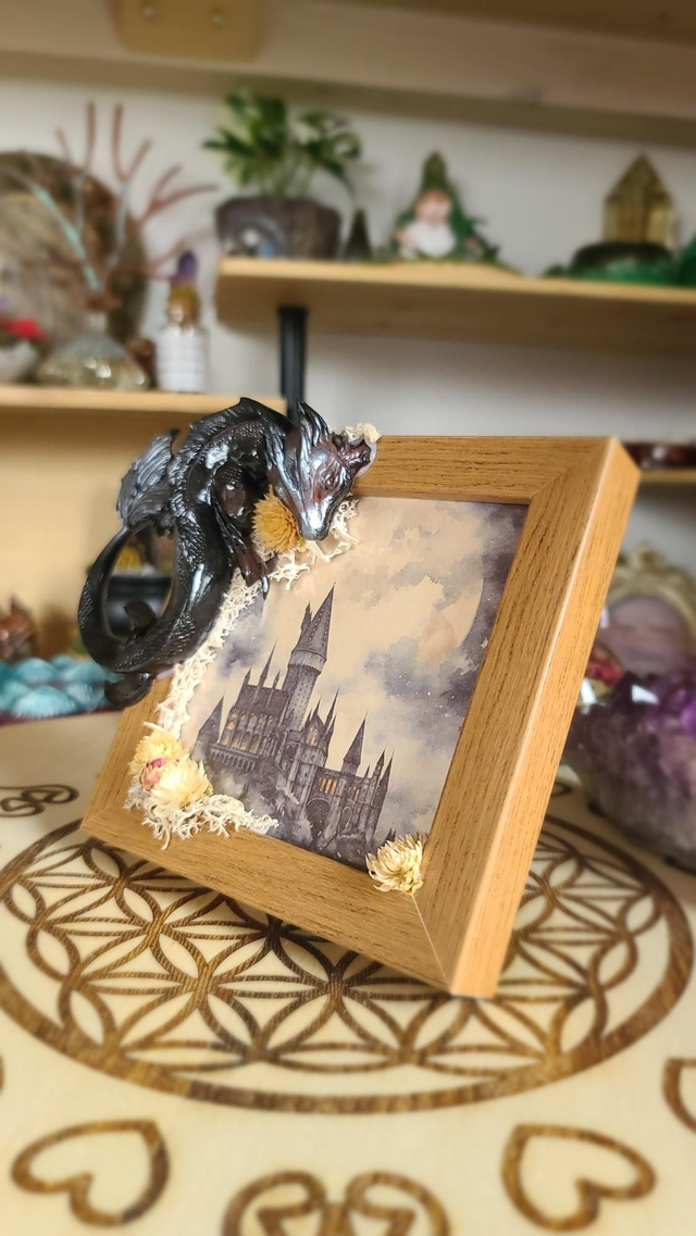 Cadre photo ✨️ Dragon de Terre 🐉 Shungite