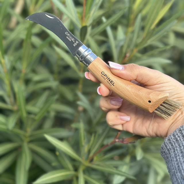 Couteau à champignon personnalisé en bois – idée cadeau nature