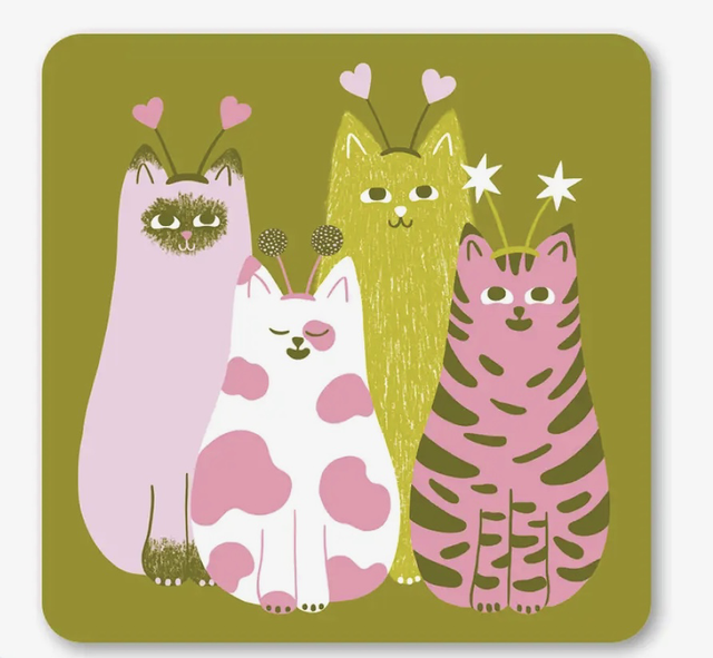 Cats coaster Lucy maggie 