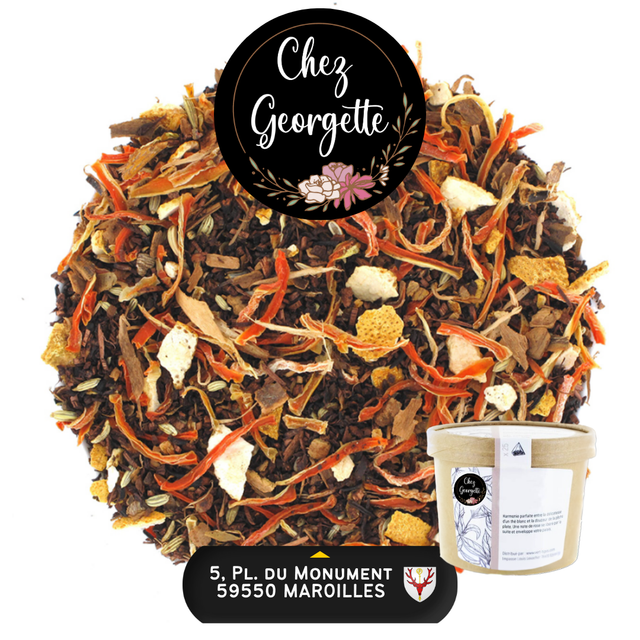 HONEYBUSH CARROT CAKE Bio - Pot de 25 infusettes