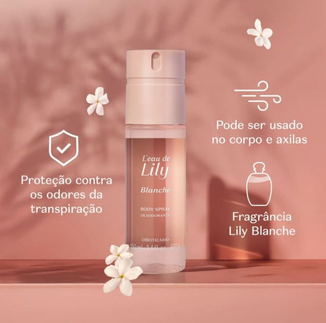 L&#039;EAU DE LILY BLANCHE SPRAY 100ML