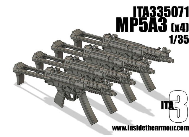 ITA3 - ITA335071 MP5A3_ MP5A3 (x4) 1/35