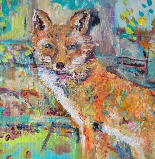    Two Mr Fox greetings cards  incl. First class postage