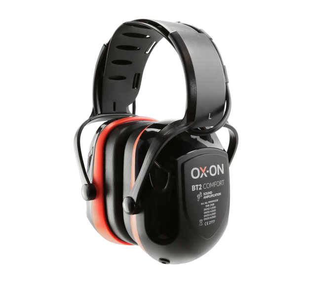 OX-ON Earmuffs BT2 Comfort - bluetoothfähiger Kapselgehörschutz