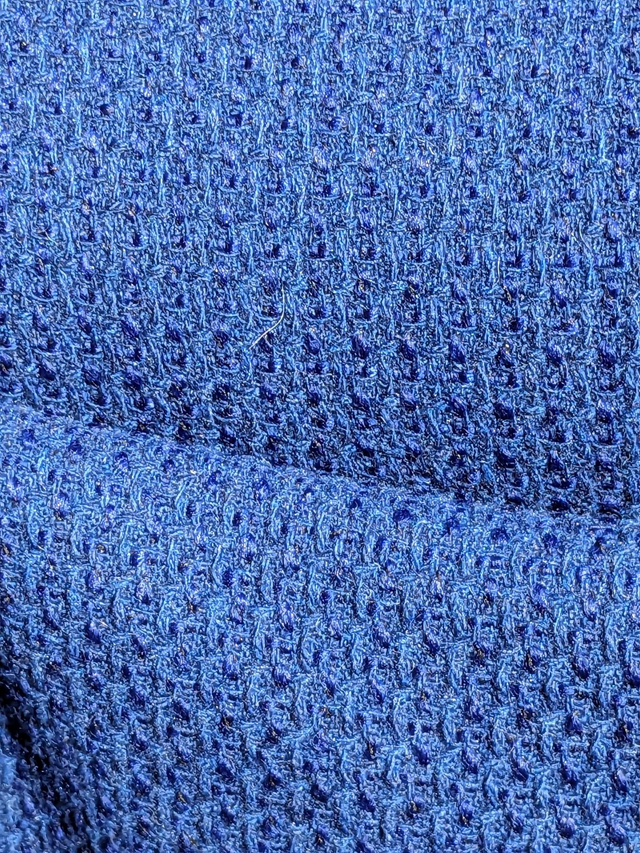 Wool blend, textured coating