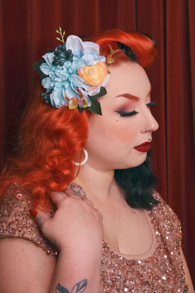 Hairflowers • L • Cloudy sunset