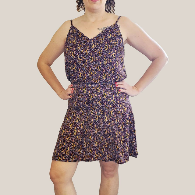 ELIE – Feuillage noir – T.XL/42