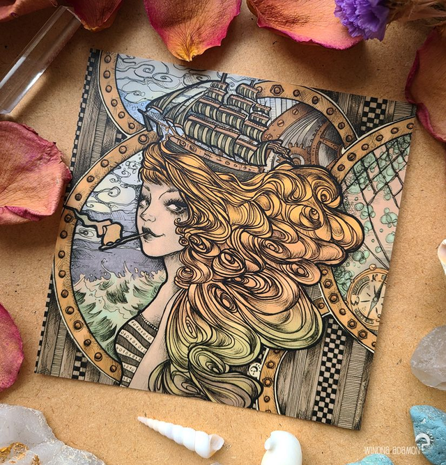 Hoist The Colors - Carte carrée