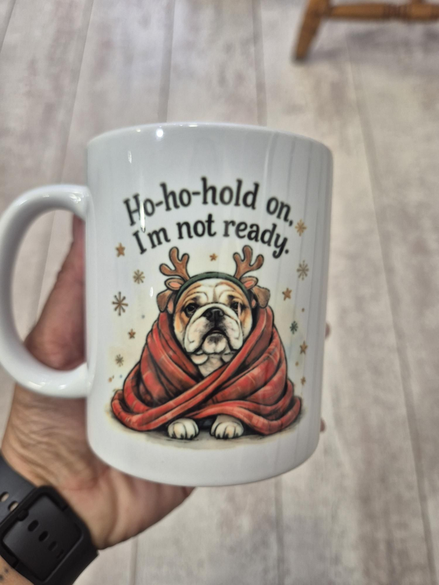Mug chien recto verso