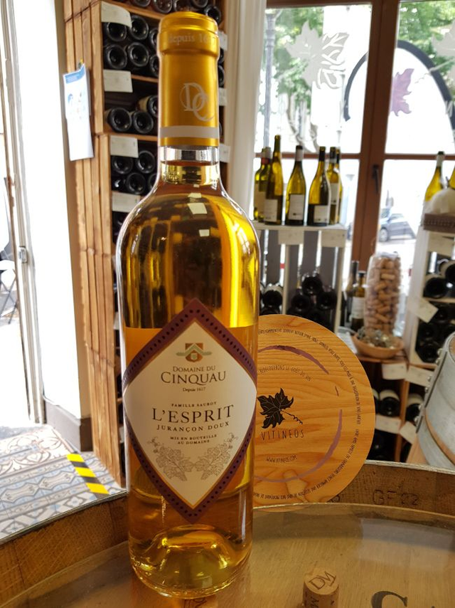 L''Esprit 2015 - Blanc Moelleux Tranquille - Domaine du Cinquau (Pierre Saubot)