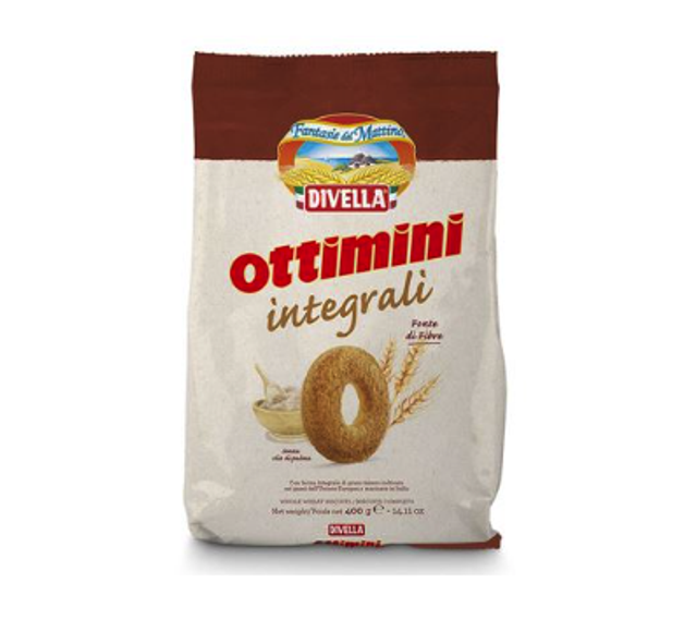 Divella - Ottimini Teljes kiőrlésű keksz 400g