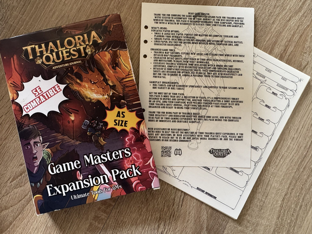 Thaloria Quest Game Masters Expansion Pack