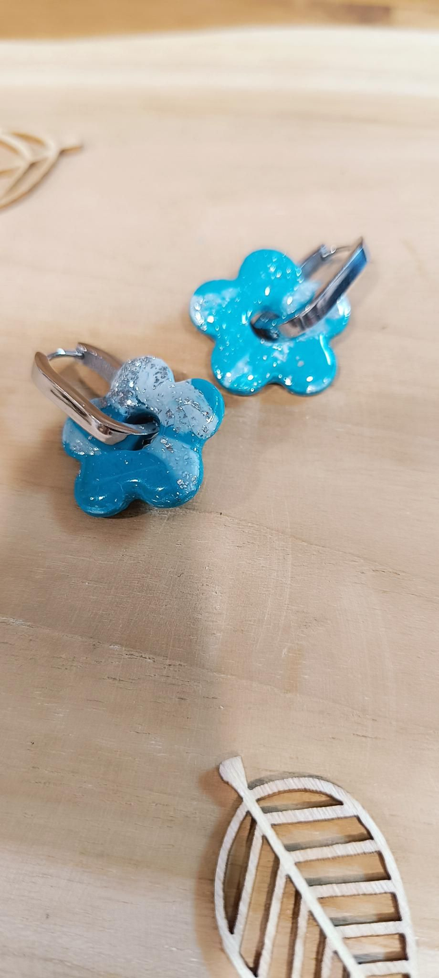 Pampilles - bleu argent 