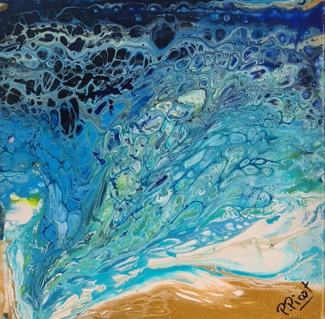 Eau O8 - 20x20 cm