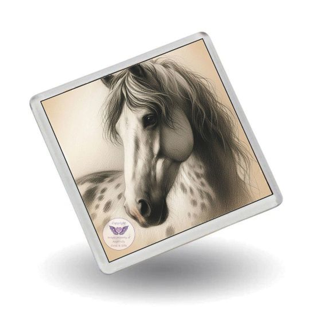 Artistic Horse print Fridge Magnet (H08)
