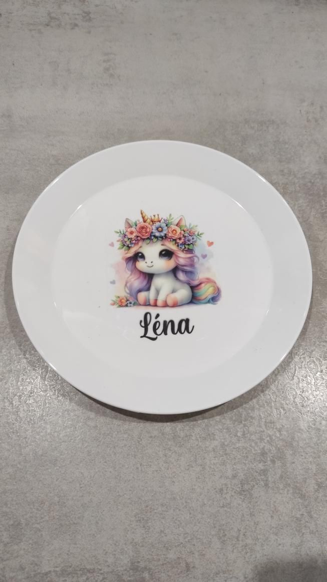 Set assiette et ses couverts