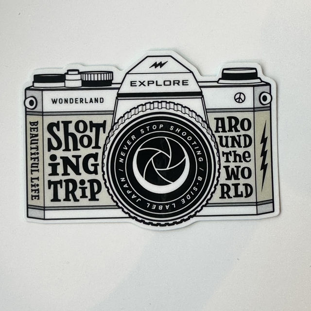 Camera-Sticker (B-Side4)