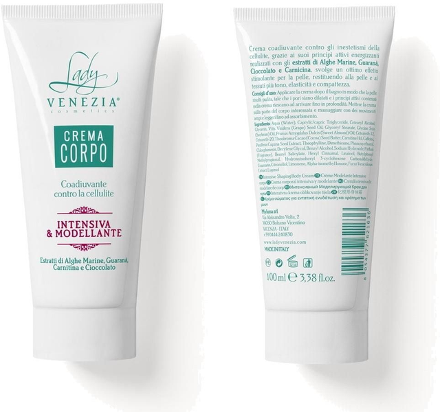 Crema Corpo - Intensiva e Modellante 100ml.