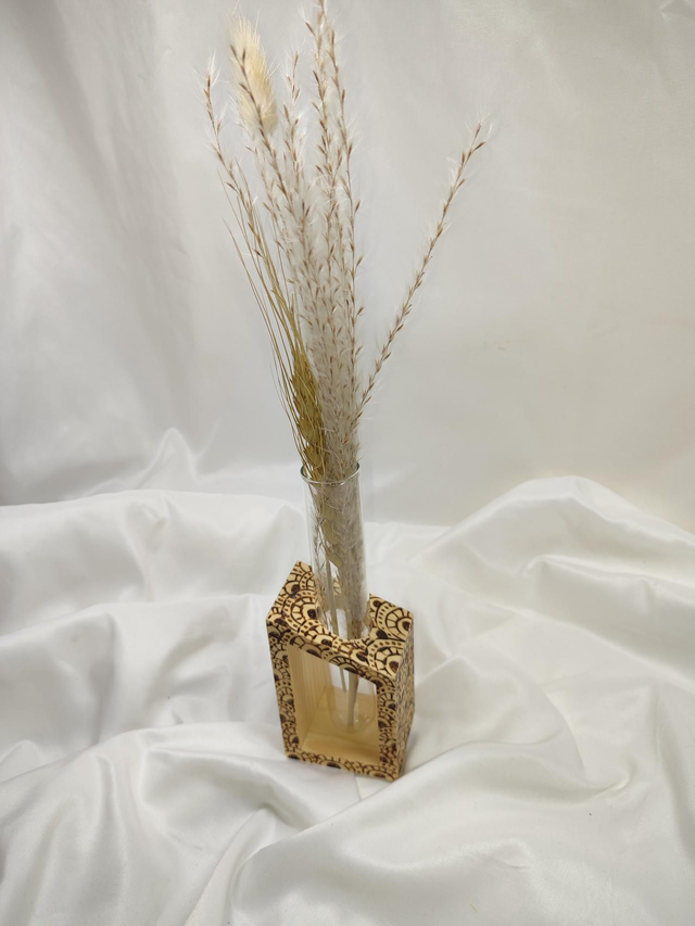 Soliflore décor zentangle 