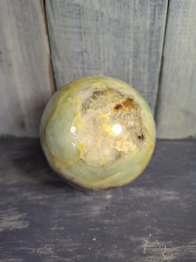 Sky Blue Quartz Sphere 