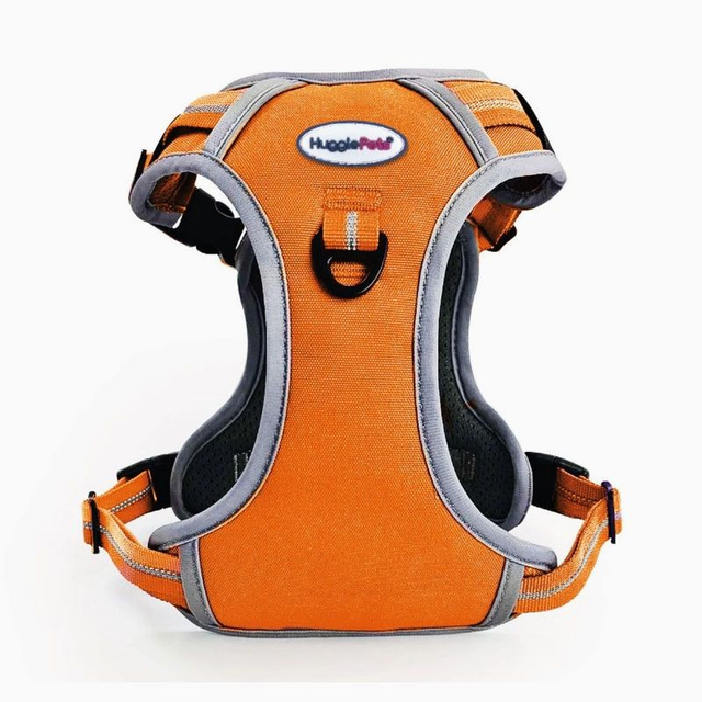 HugglePets Activity and Travel Dog Harness (Orange)